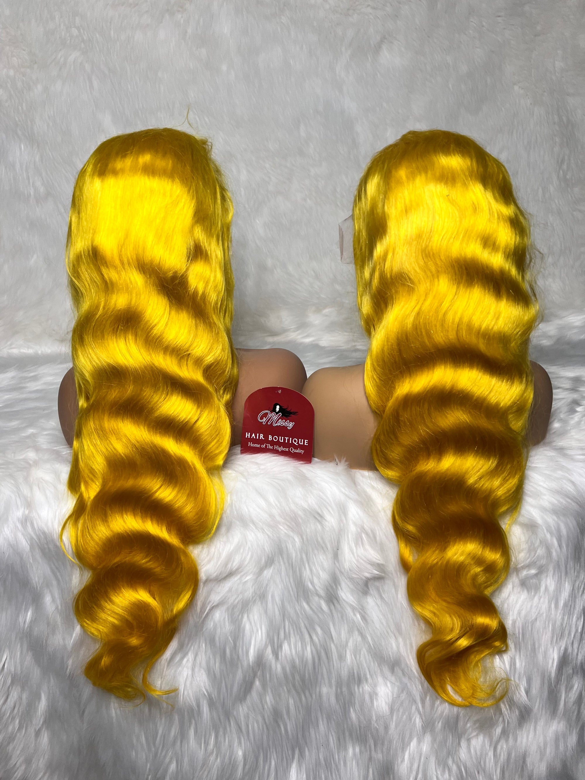 NEW YELLOW LACE FRONT UNIT