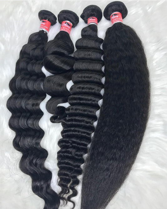 3 Bundles Deals Pineapple Wave™️ *Deep Wave *Curly*kinky straight