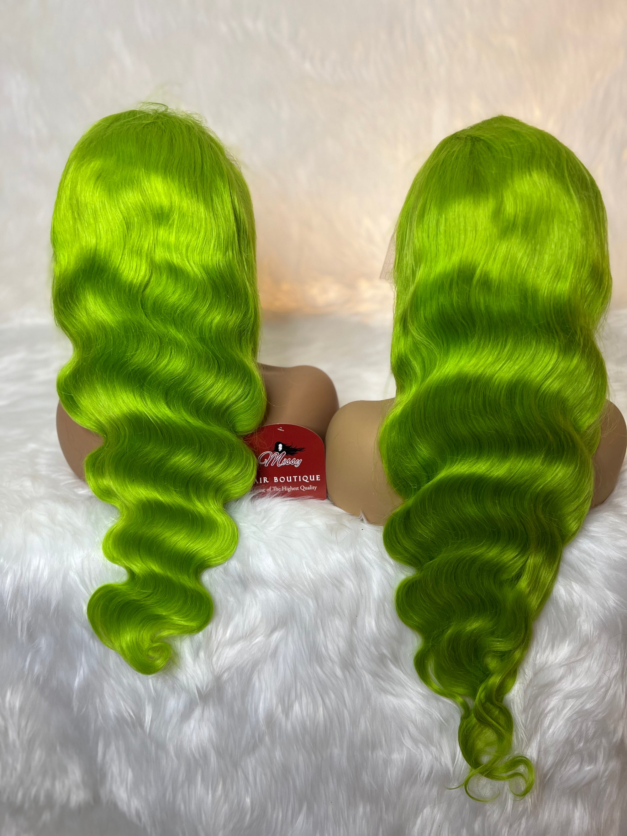 NEW Green Transparent Lace Front UNITS
