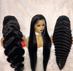 13X4 Transparent Full Lace Front  PINEAPPLE WAVE ™️
