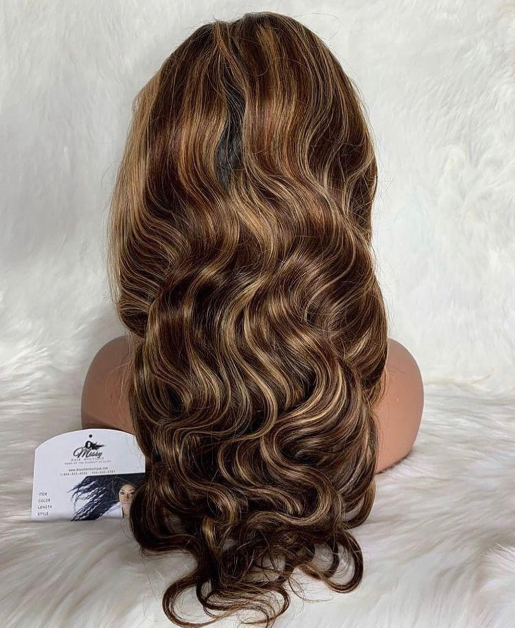 Chocolate Brown Straight &  Body Wave Lace Front Unit
