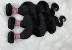 3 Bundle Deal PLUS Transparent 2X6, 5X5 Closure & 13X4 Frontal