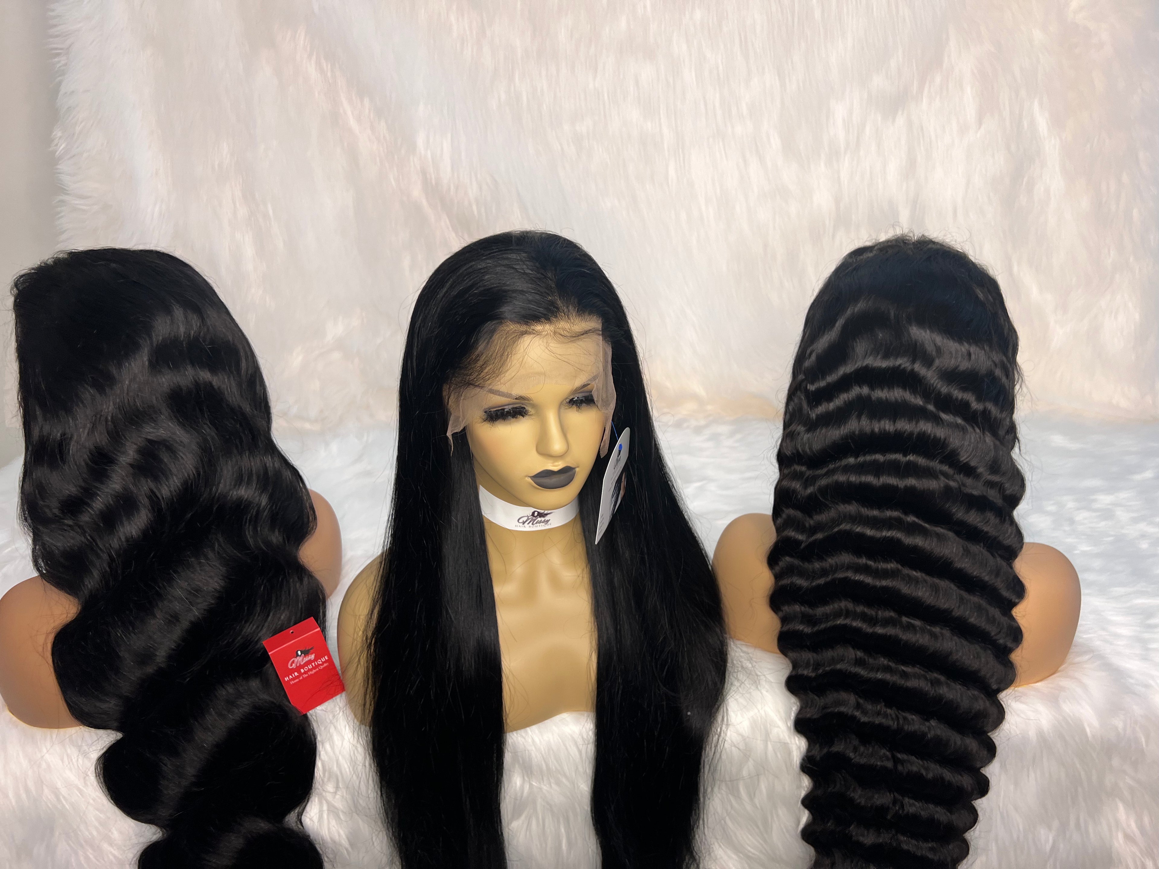 TRANSPAERENT  FULL FRONT LACE UNITS 180 -200 Density