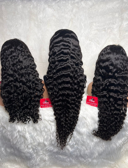 13x6 GINGER Deep Wave  Full Lace Front bw