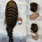Curly Full Front Lace Unit 4/27