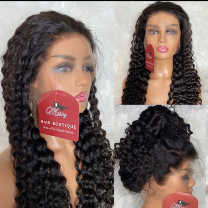 360 Lace Units Custom CURLY  hairline