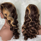 Curly Full Front Lace Unit 4/27