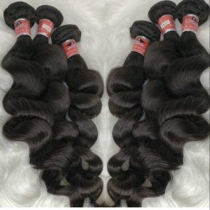 3 Bundle Deal PLUS Transparent 2X6, 5X5 Closure & 13X4 Frontal