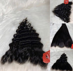 3 Bundle Deal PLUS Transparent 2X6, 5X5 Closure & 13X4 Frontal