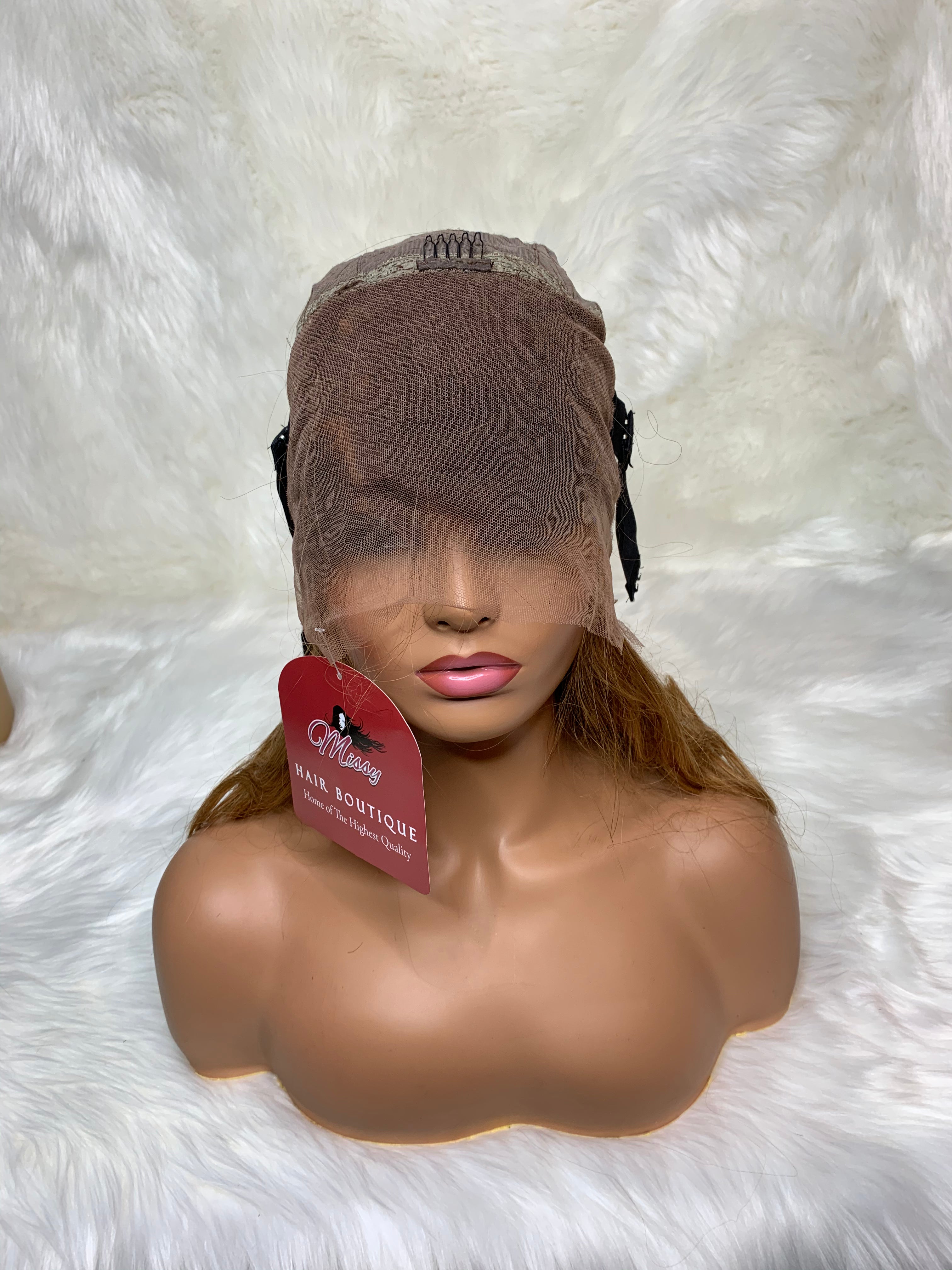 Chocolate Brown Straight &  Body Wave Lace Front Unit