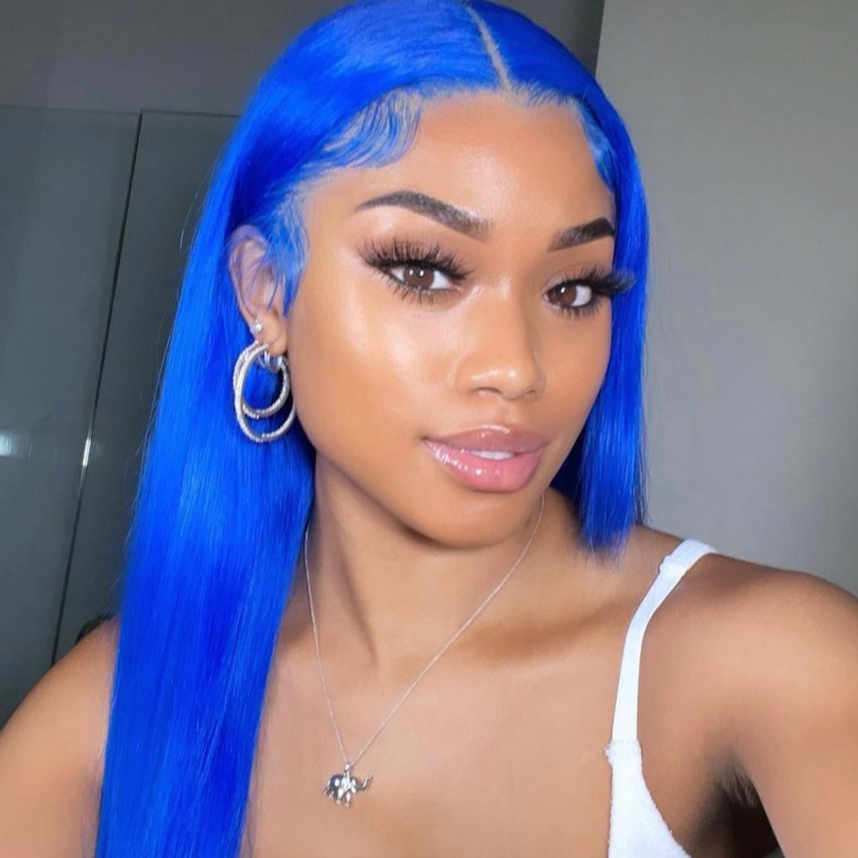 ROYAL BLUE Full Lace Front UNIT