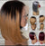 Grey  BOB Transparent Lace Front