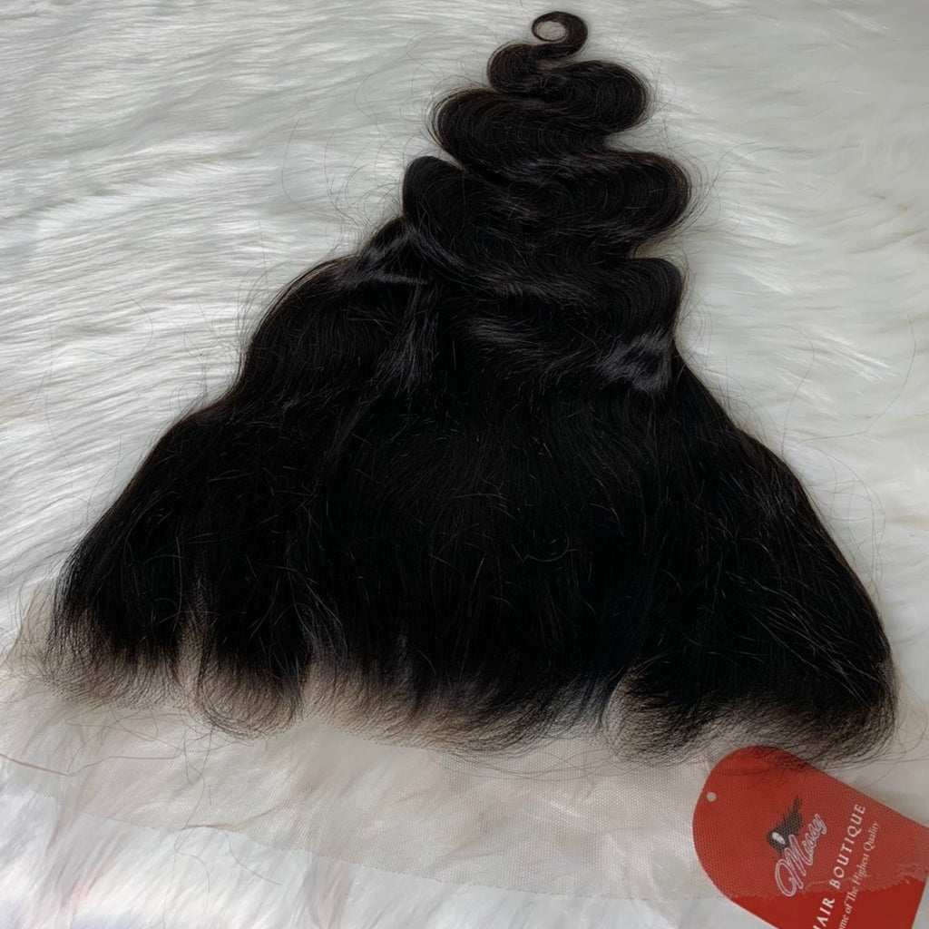 3 Bundle Deal PLUS Transparent 2X6, 5X5 Closure & 13X4 Frontal