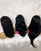 13X4 Transparent Full Lace Front  PINEAPPLE WAVE ™️
