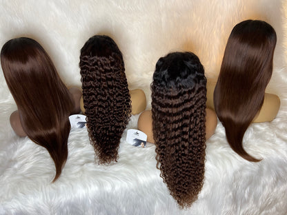 30  Color Full Front Lace Straight &  180 Density