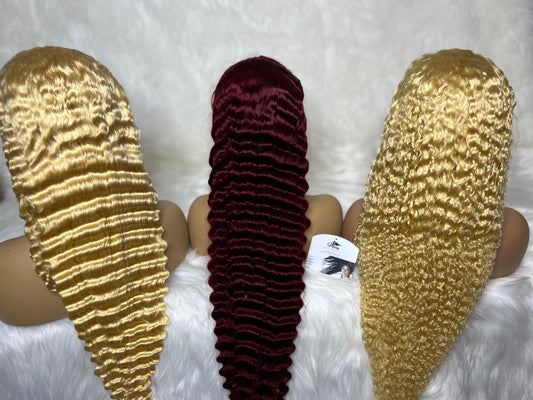 613 Curly  & 99j Lace Front Units