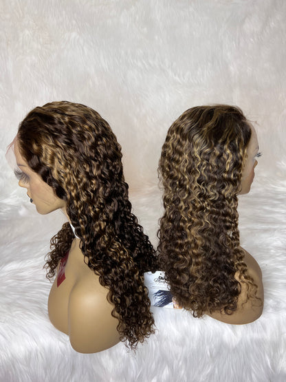 Curly Full Front Lace Units