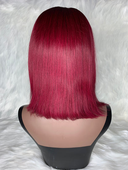 Color BOB GLUELESS ‏Lace front UNIT