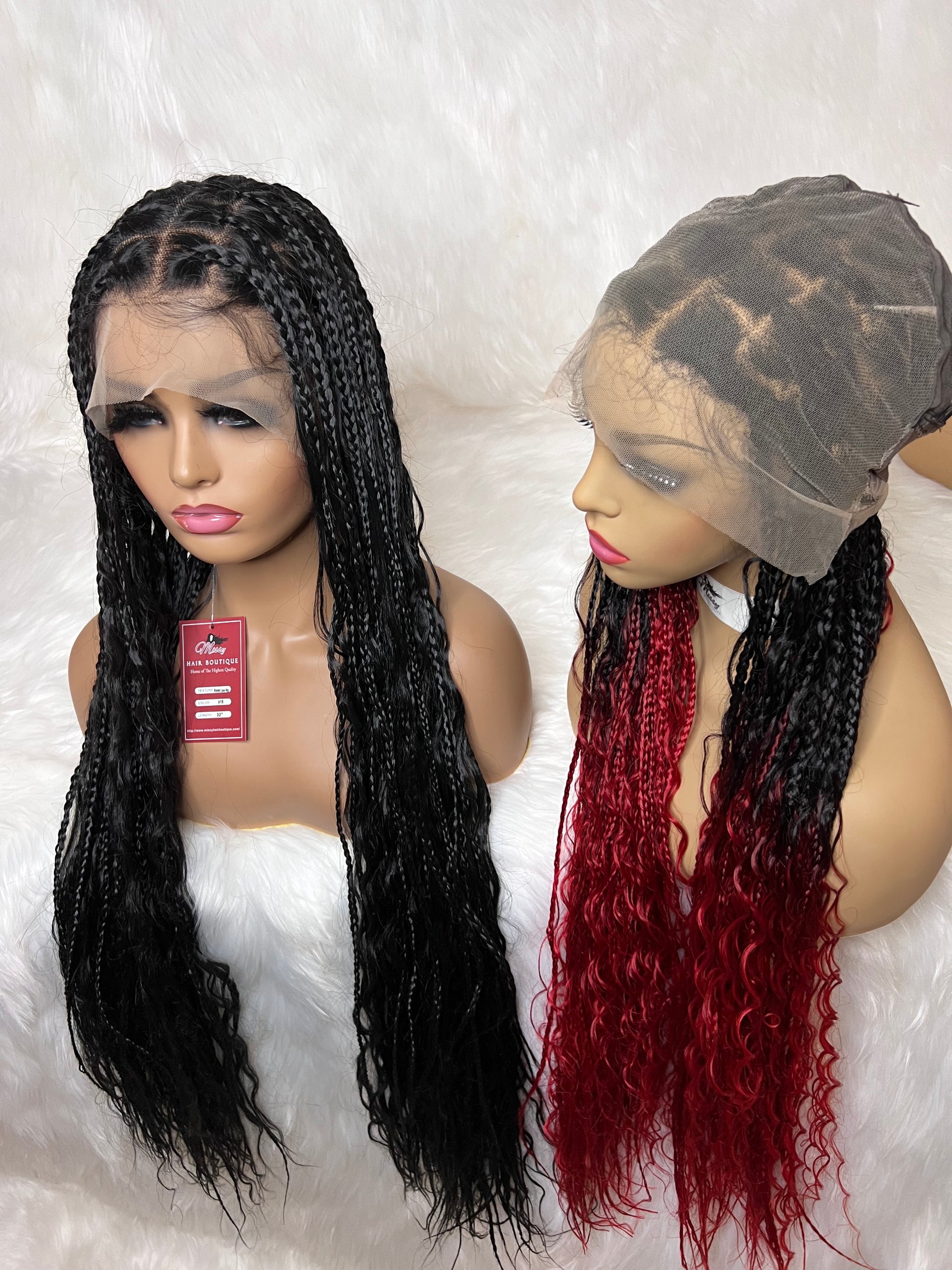 Full Lace Bohemian Braids Unit 32”