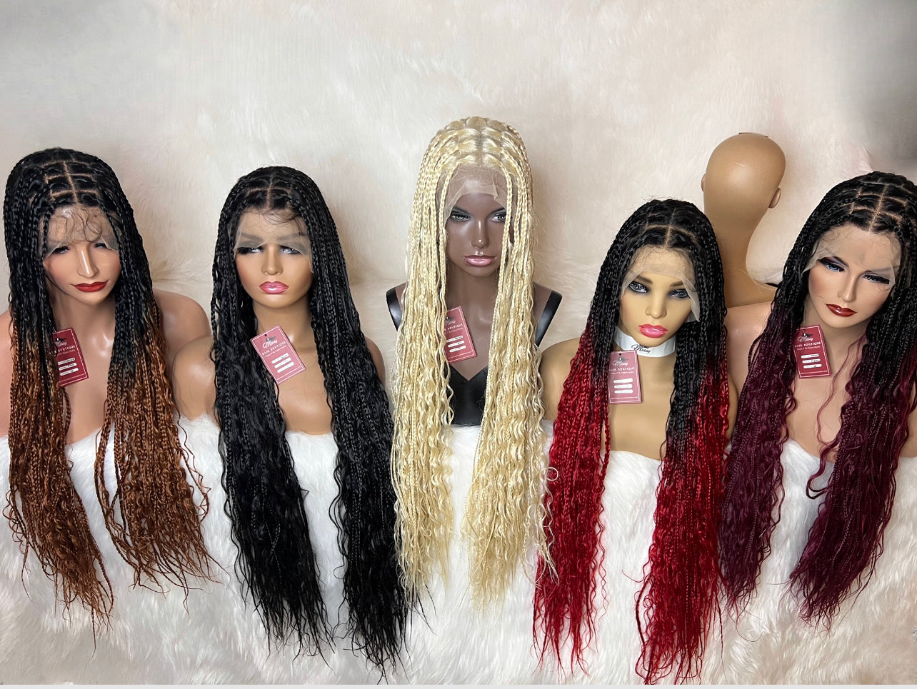 Full Lace Bohemian Braids Unit 32”