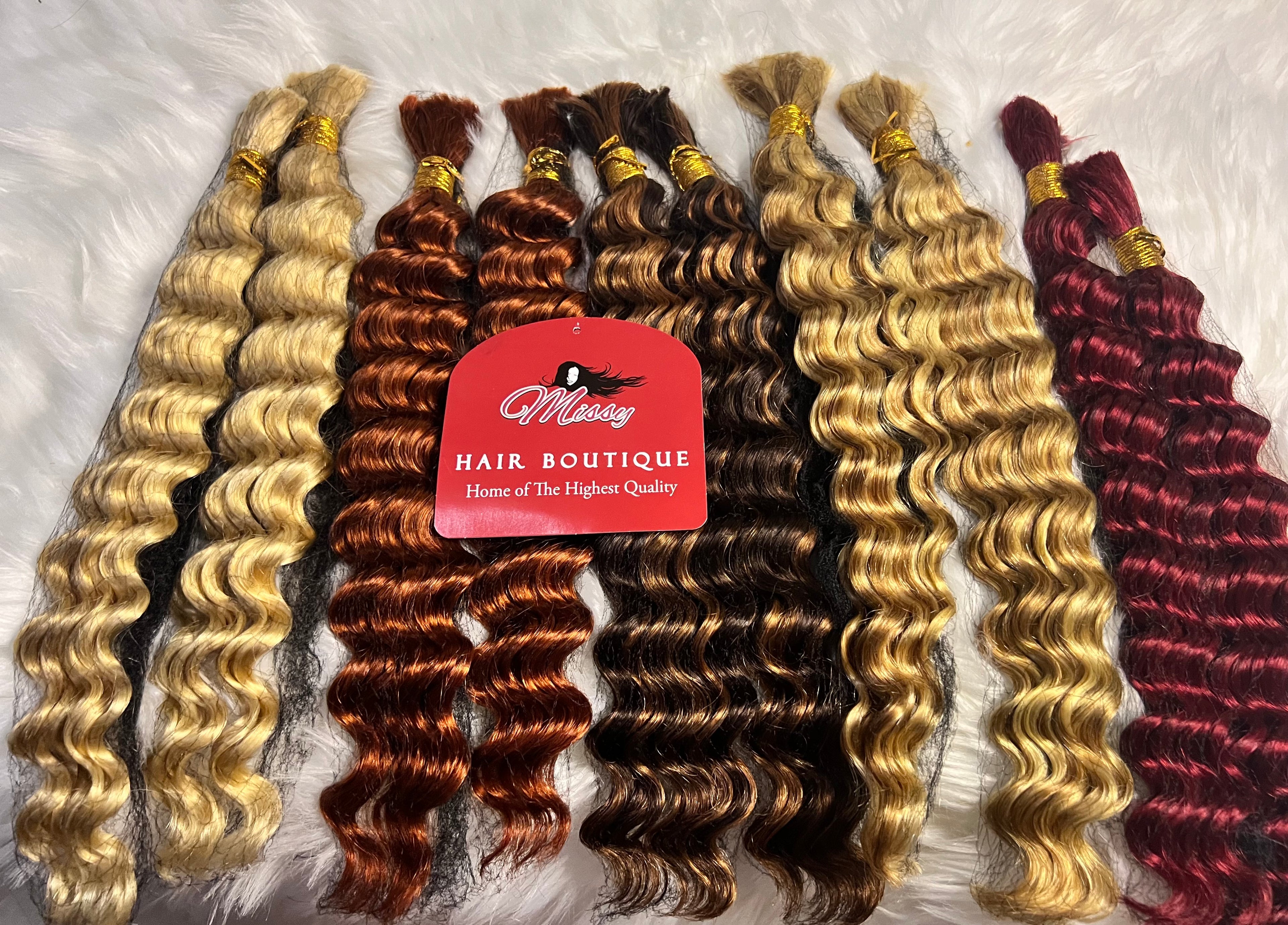 Braid BOHO Bulk HUMAN  Hair Extensions