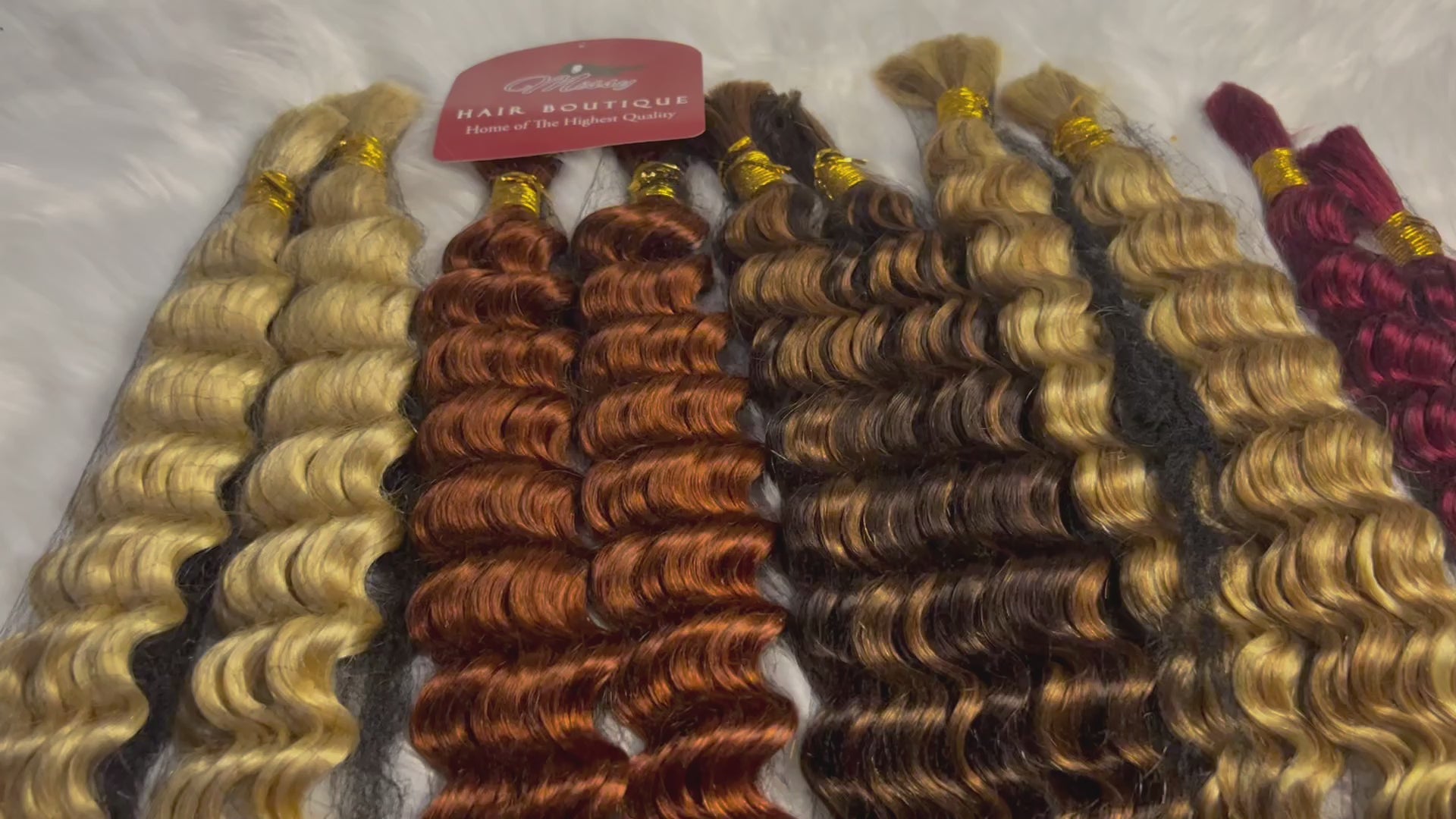 Braid BOHO Bulk HUMAN  Hair Extensions