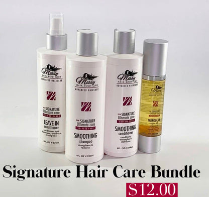 🆕 Signature COMBO SHAMPOO, CONDITIONER, Organic Spray Leave in condition&  EXLIR OIL*