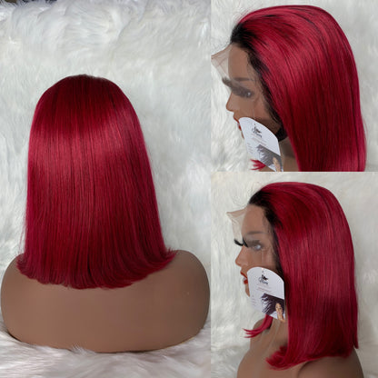 613 Full Frontal 13x4 Lace Bob Wig