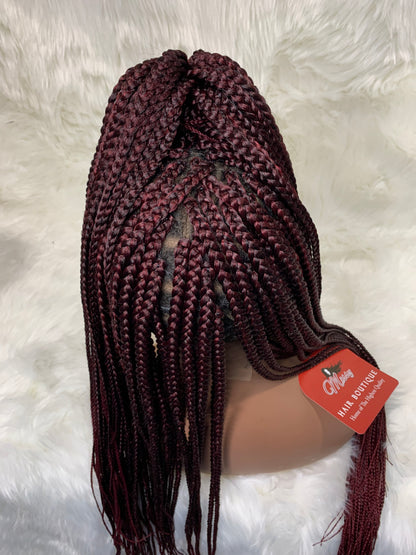 New knotless Braid full lace unit