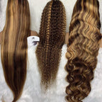 HD 5X5 Custom Hairline Bleached Knots 250 Density 99J Glueless Drawstring