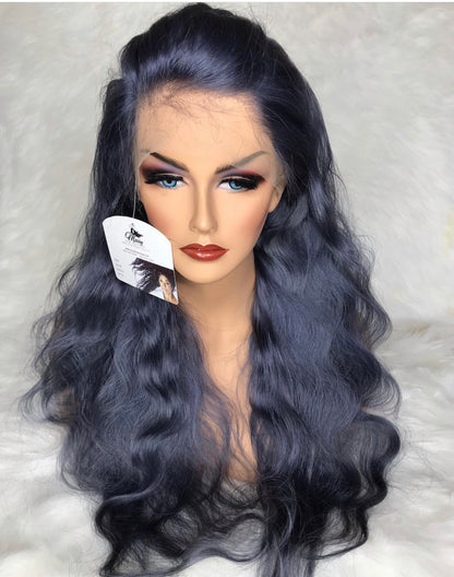 Smoke Grey Transparent LACE Front UNIT 180 Density