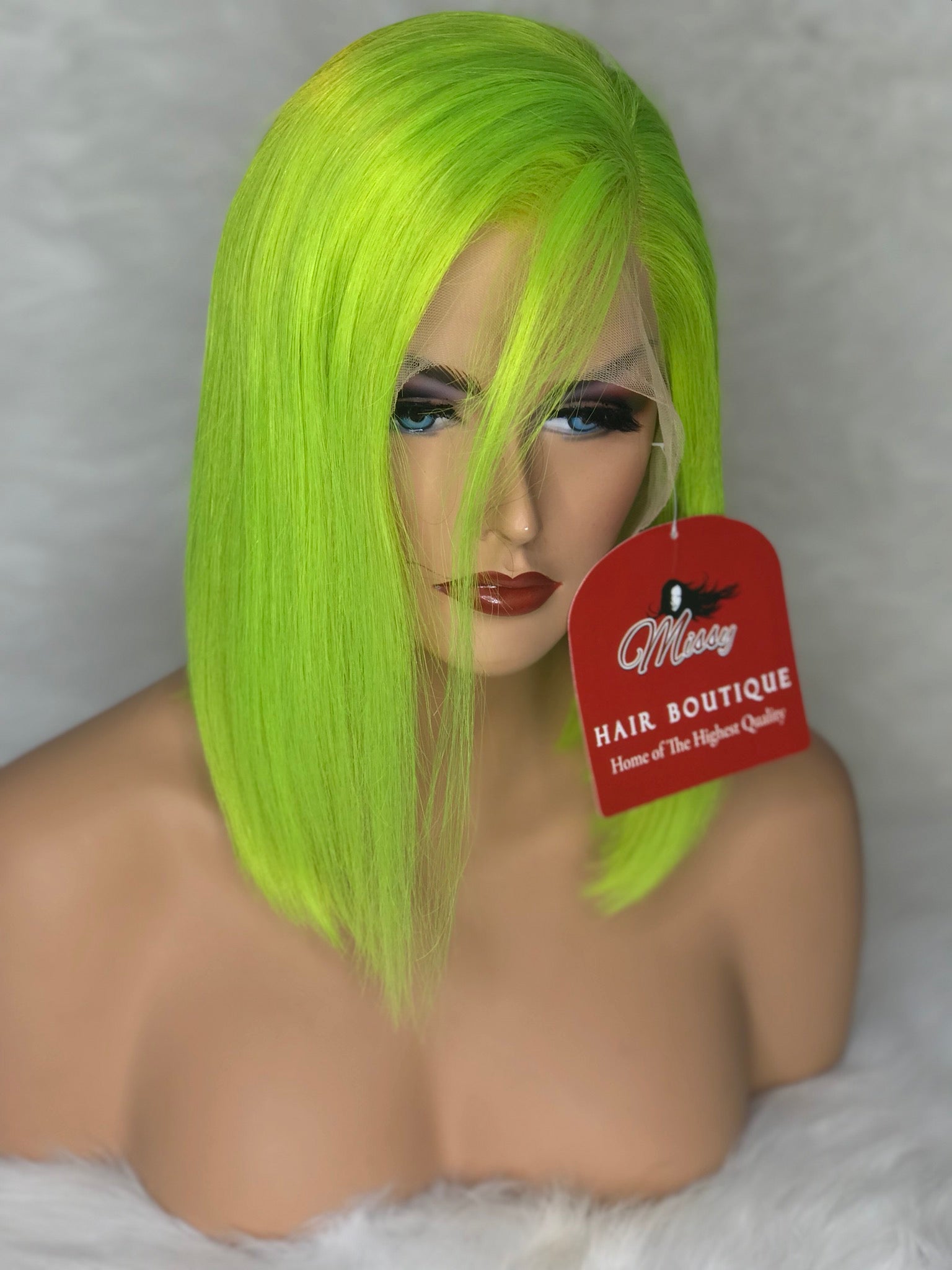 Ginger Blunt Bob  13X4