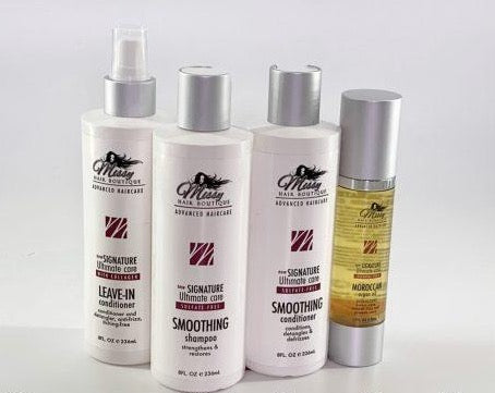 🆕 Signature COMBO SHAMPOO, CONDITIONER, Organic Spray Leave in condition&  EXLIR OIL*