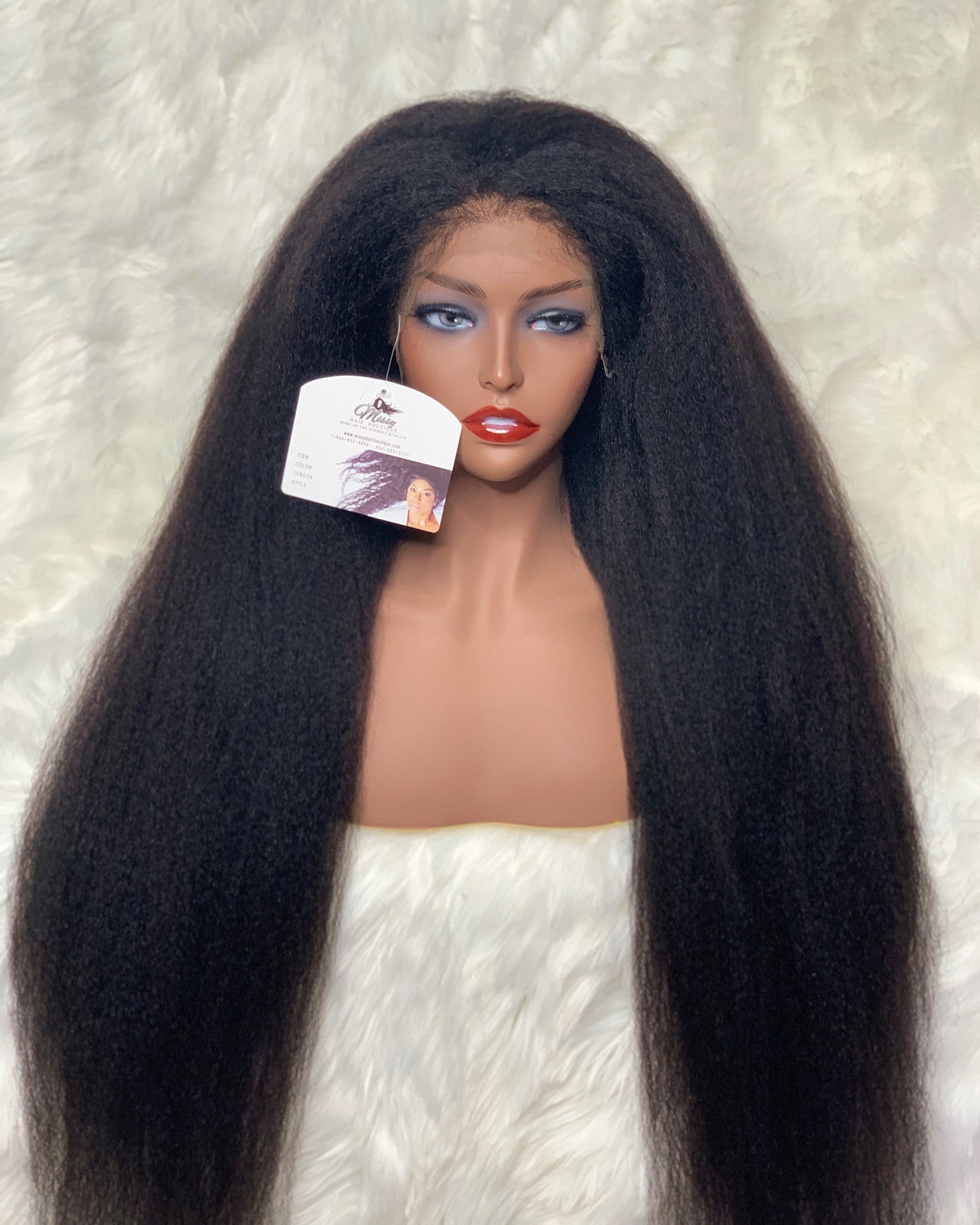 Kinky Straight Hair Bundle Deal - With Closure or Frontal