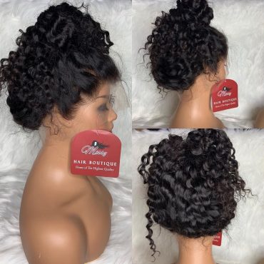 NEW ITALIAN Curly Full Front  Lace Units 13X4