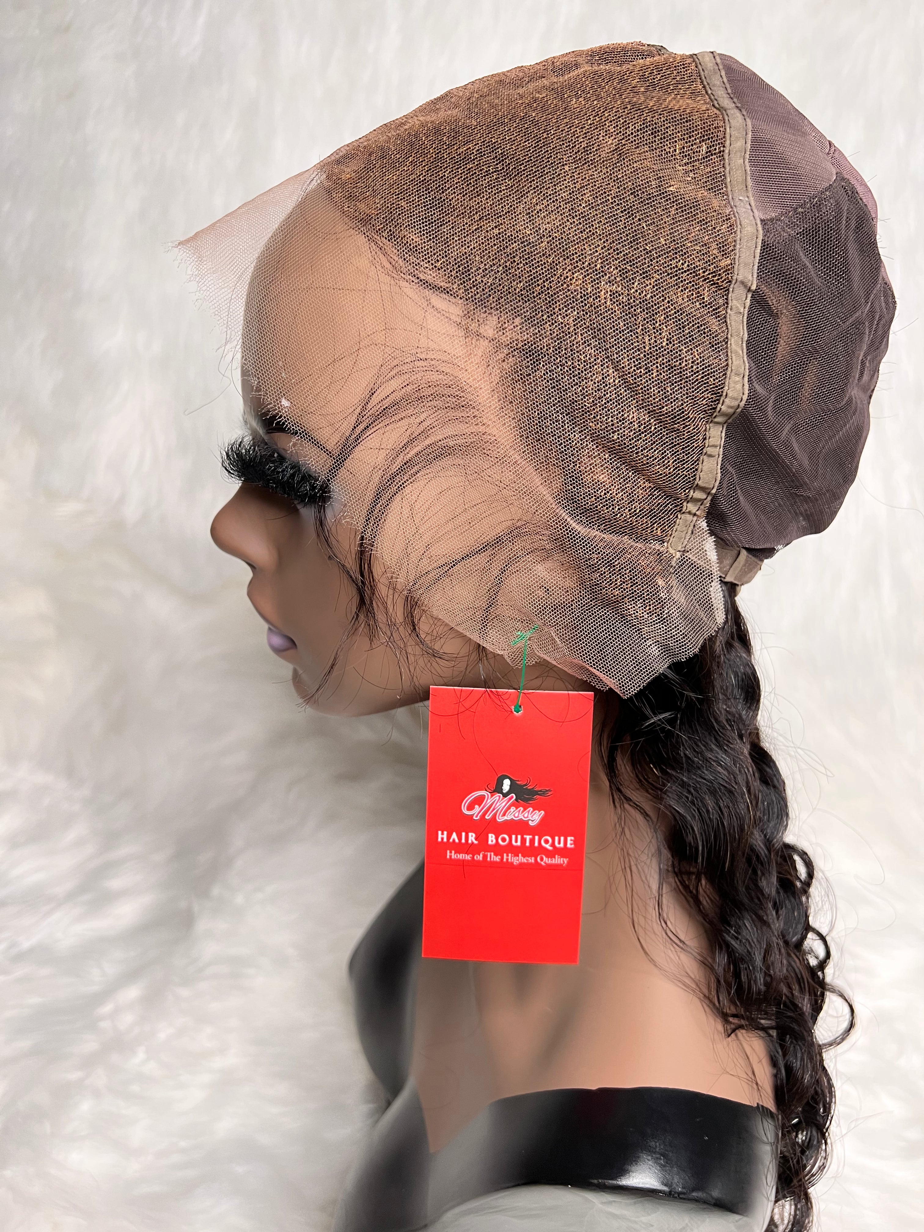 6X6 Lace Closure WiG Transparent 180-200 Density