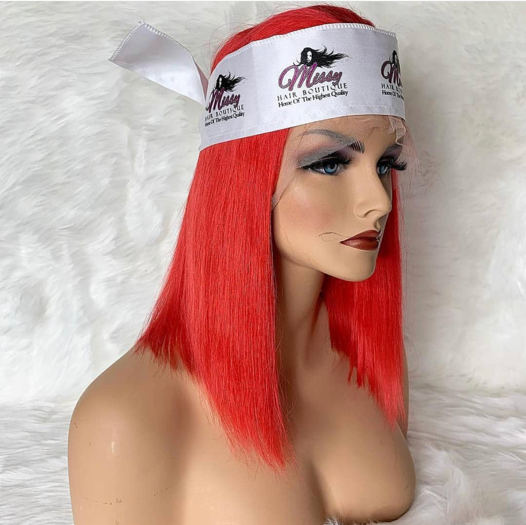 Ginger Blunt Bob  13X4