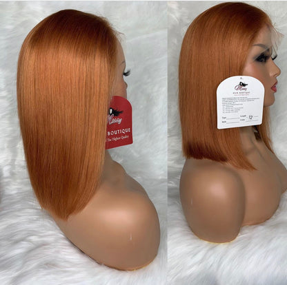 Lace Closure Straight Bob Transparent 2X6 & 5X5