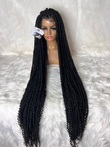 Full Lace Bohemian Braids Unit 32”