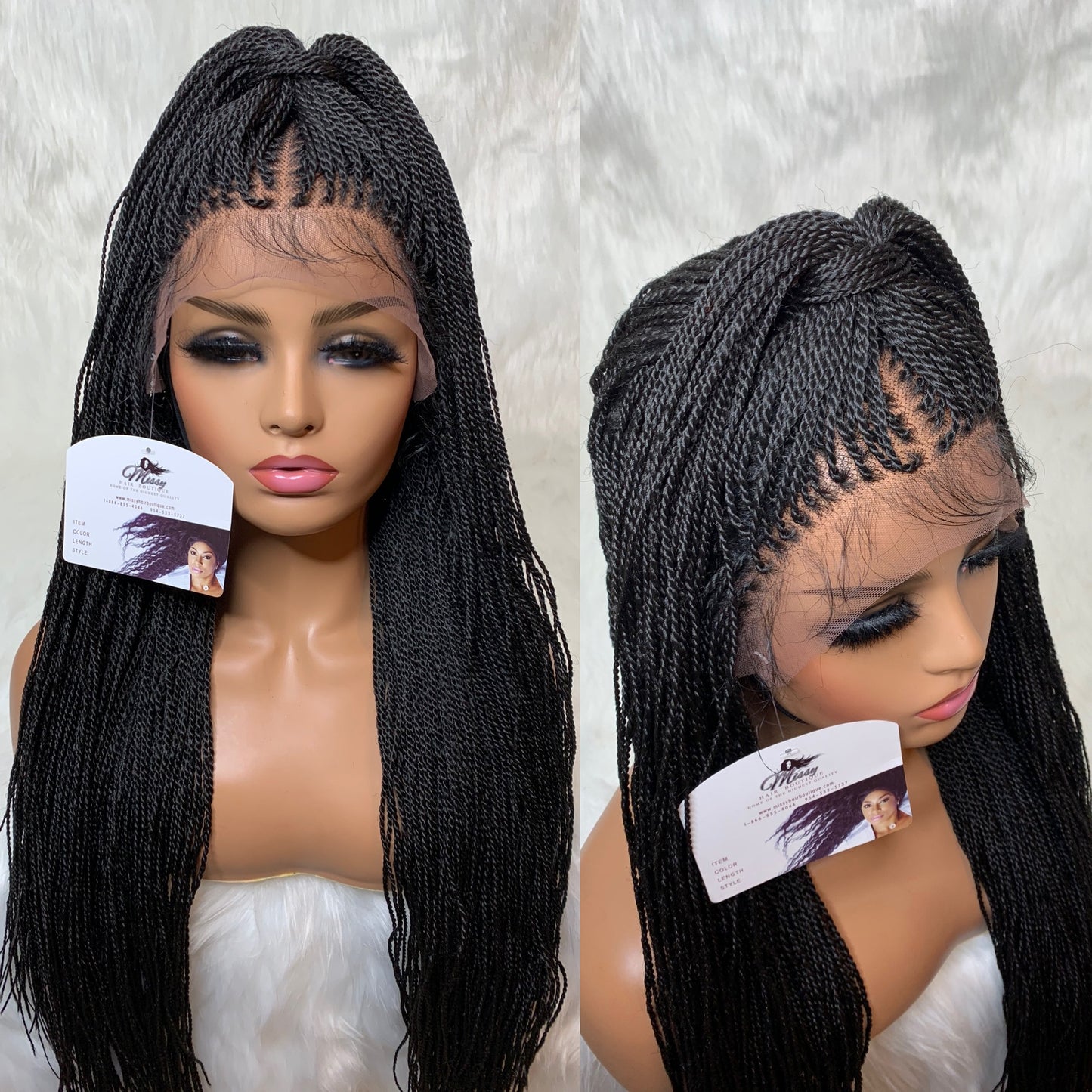 Twist Braids Full Lace Unit 32"