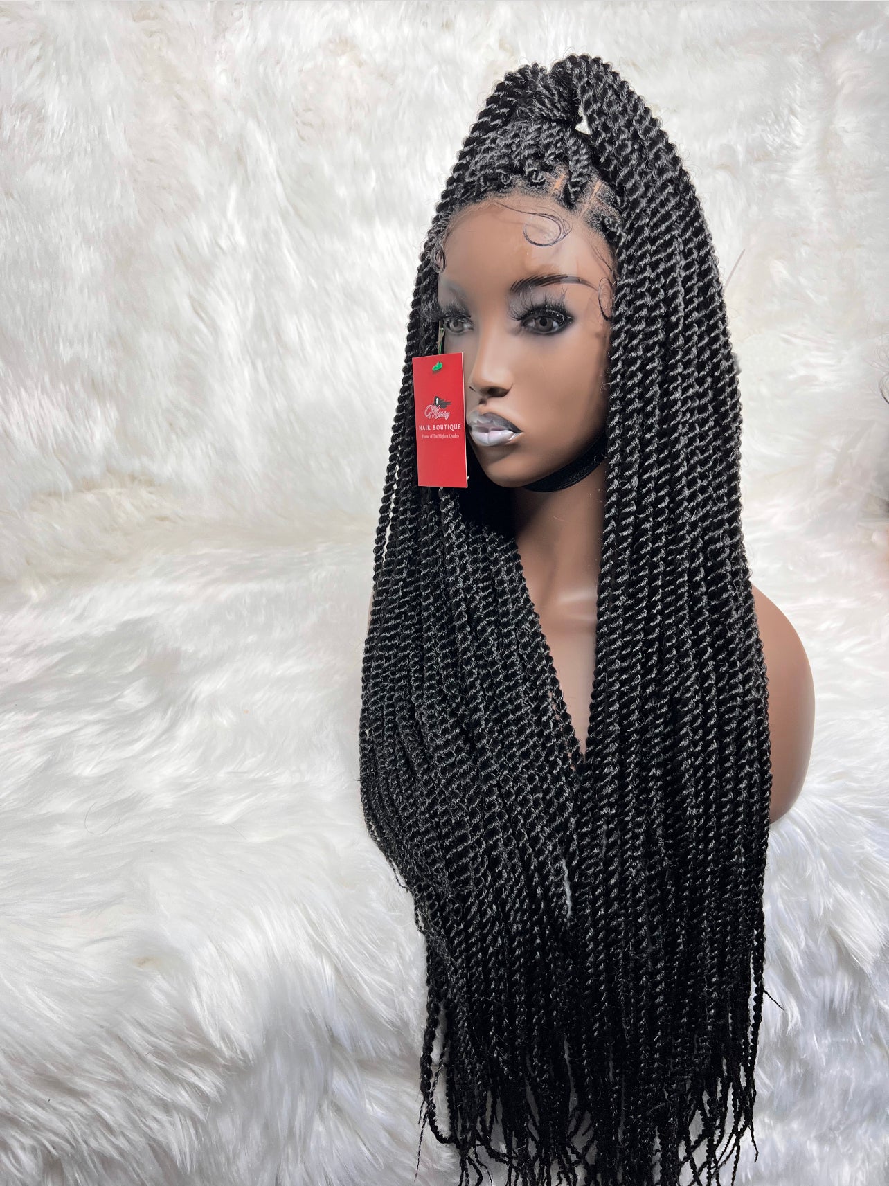 Twist Braids Full Lace Unit 32"