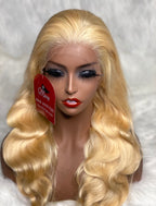 Magenta lace front unit