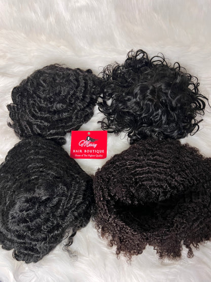 Man Weave Full Lace Unit