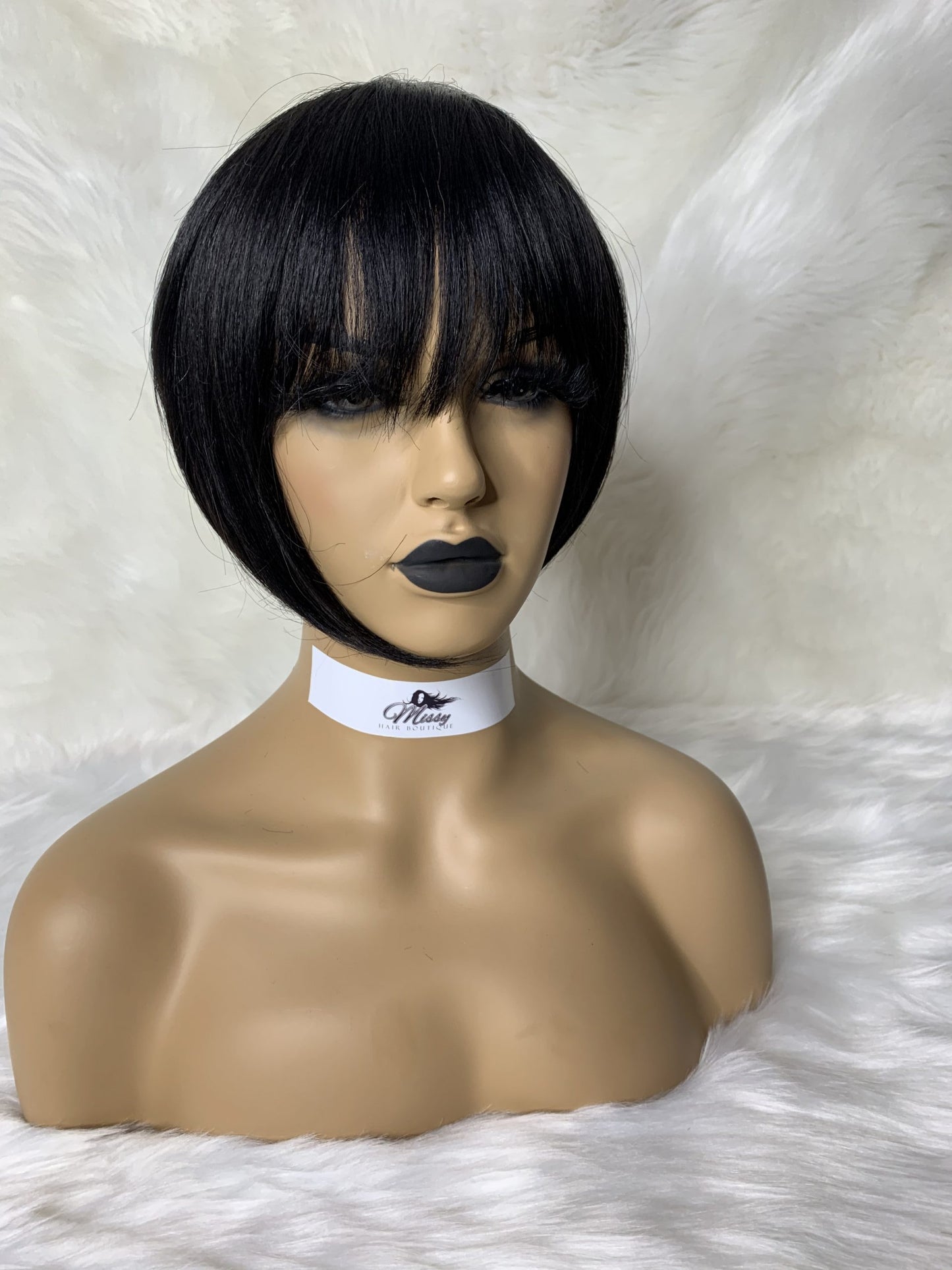 Pixie Bang Bob JET BLACK