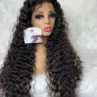 Smoke Grey Transparent LACE Front UNIT 180 Density