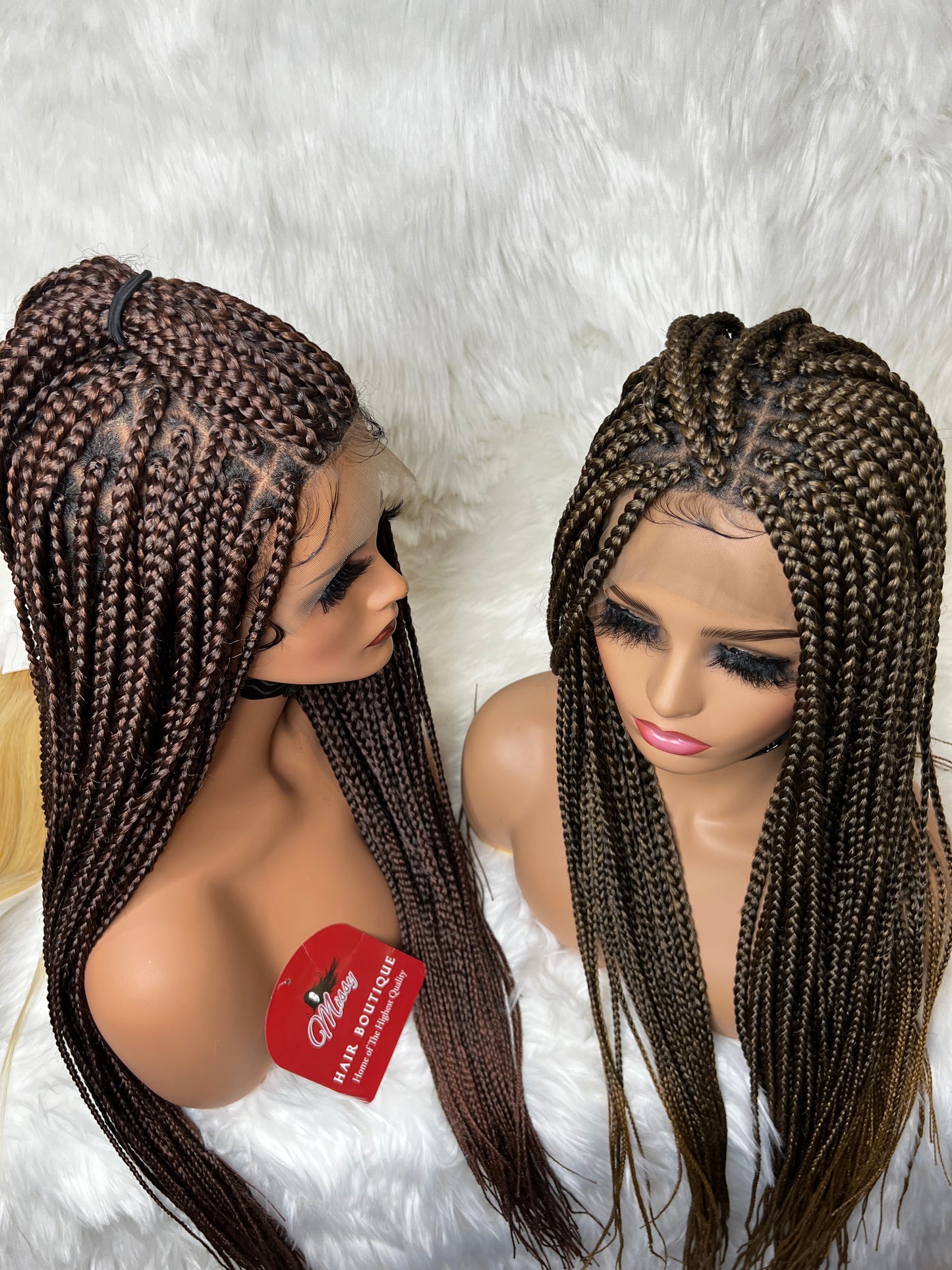 New knotless Braid full lace unit