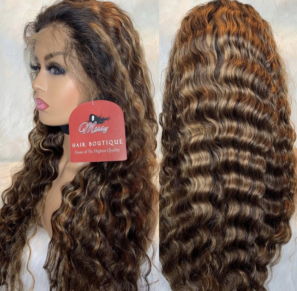 613 Curly Full Front Lace Units