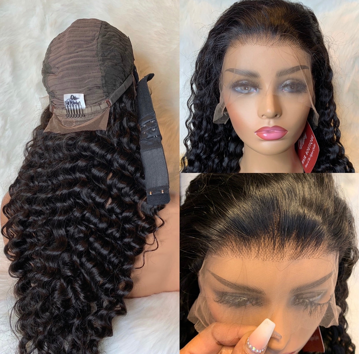 13X6 Transparent  FULL LACE  FRONT UNITS 180 DENSITY