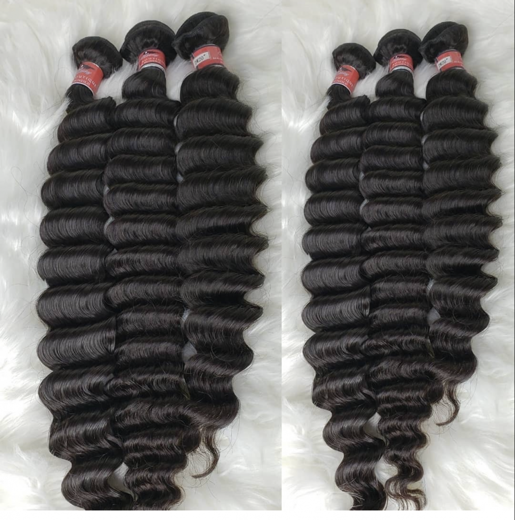 3 Bundle Deal PLUS Transparent 2X6, 5X5 Closure & 13X4 Frontal
