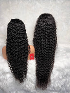 Crimson RED 180 Density Transparent LACE UNIT